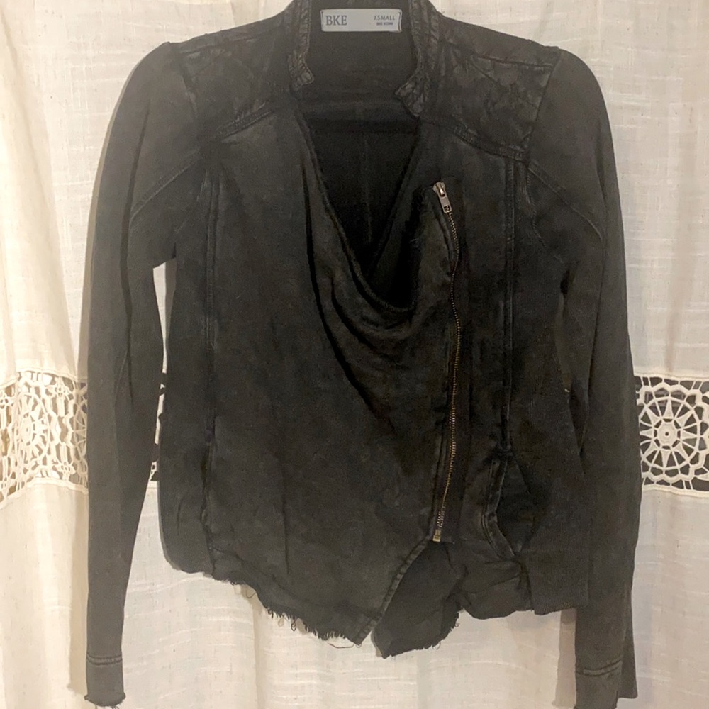 Bke xs jacket asymmetrical Moro style jacket